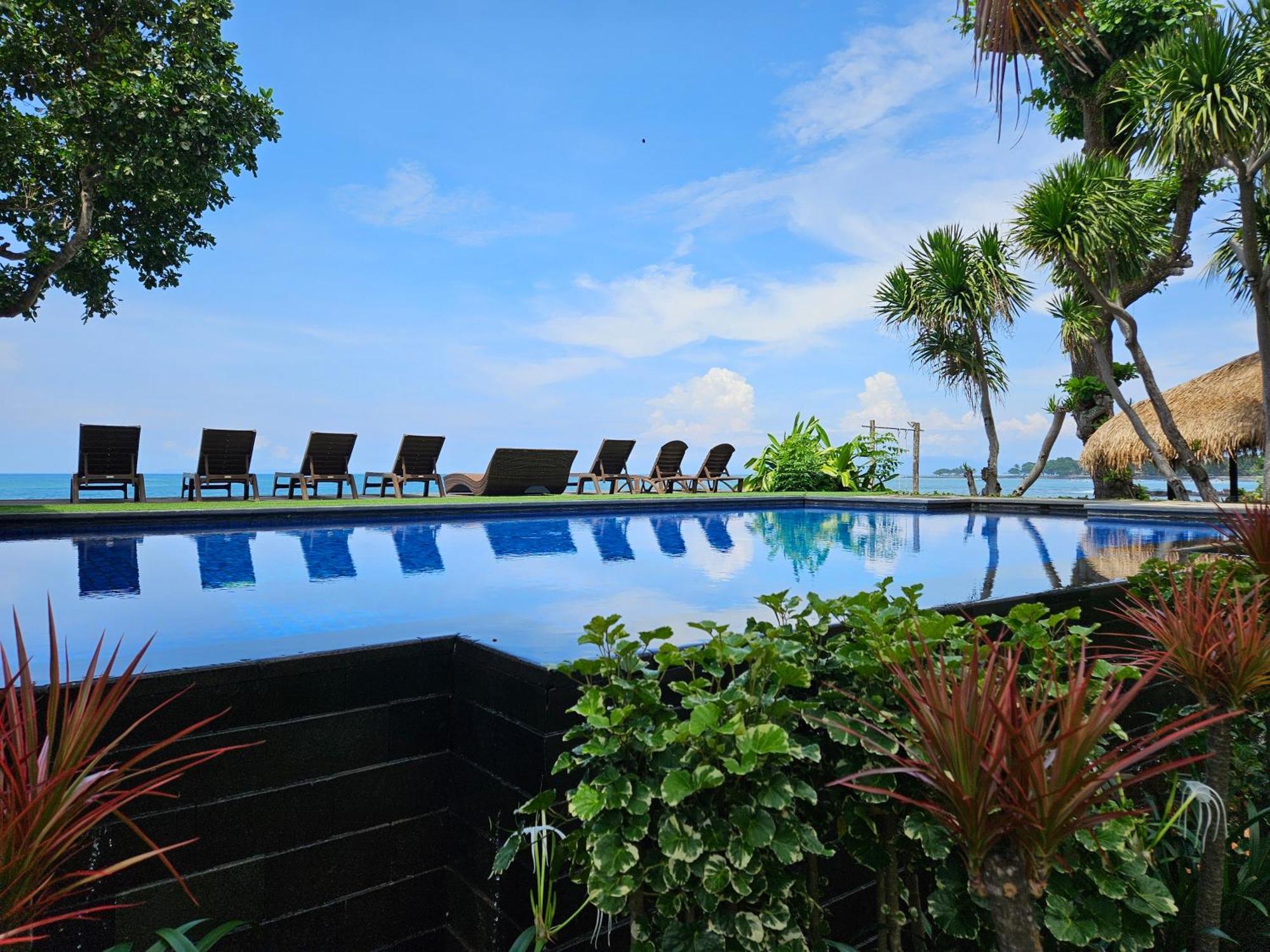 Sunsethouse Lombok Hotel Mangsit Exterior foto